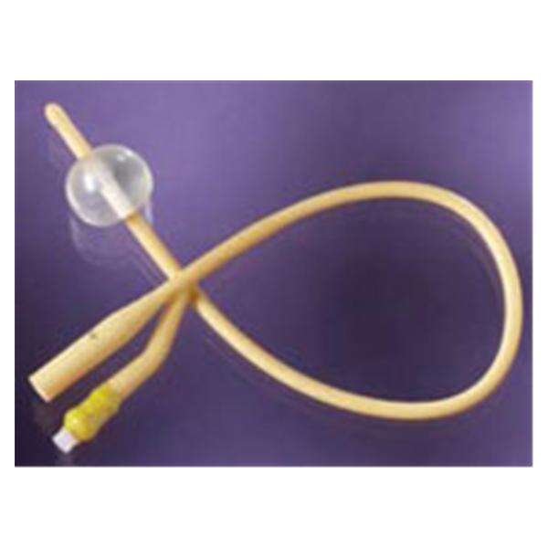 Catheter Foley Pure Gold Tiemann 22Fr 30cc Coude Tip PTFE Coated 2-Way 16